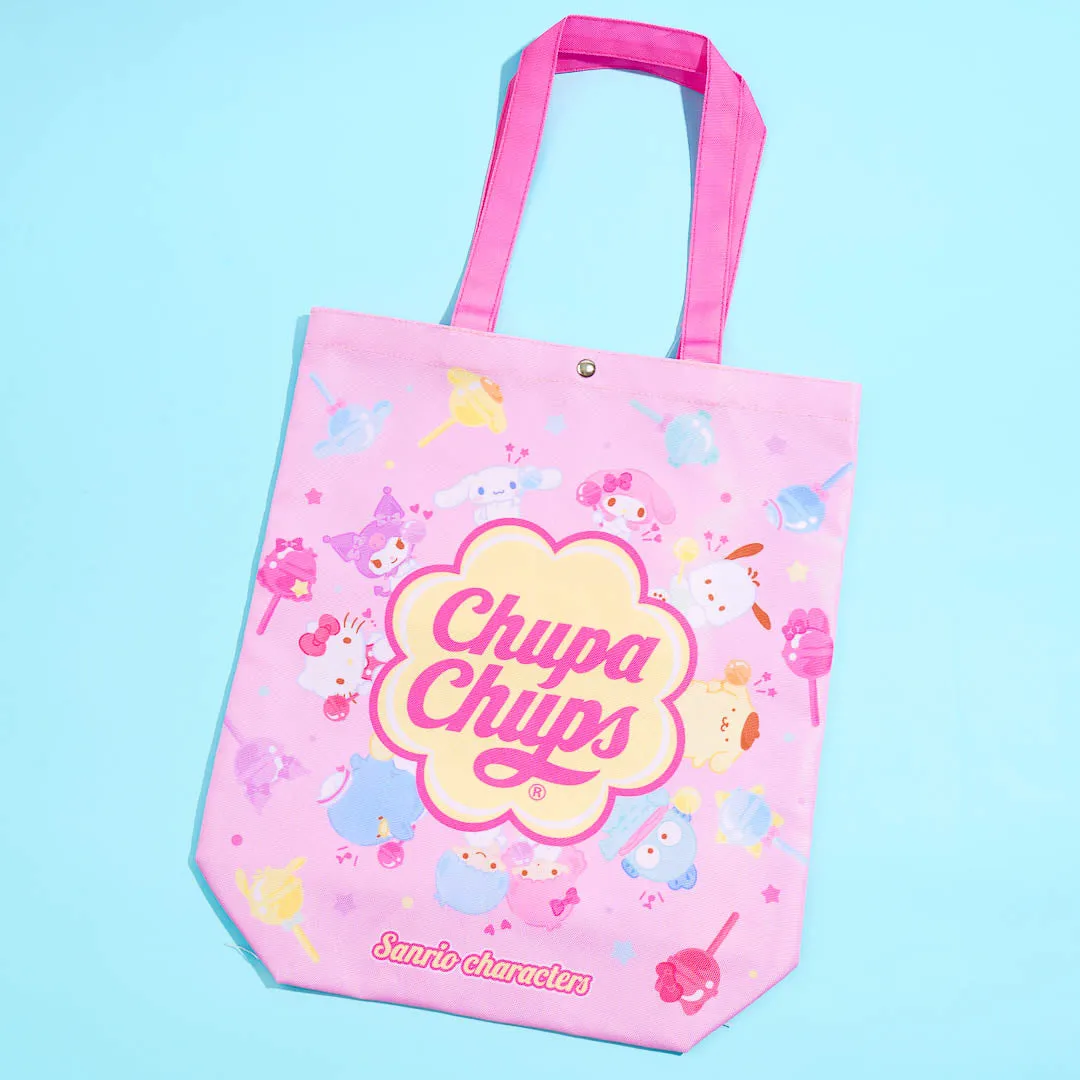 Sanrio Characters x Chupa Chups Tote Bag - Pink