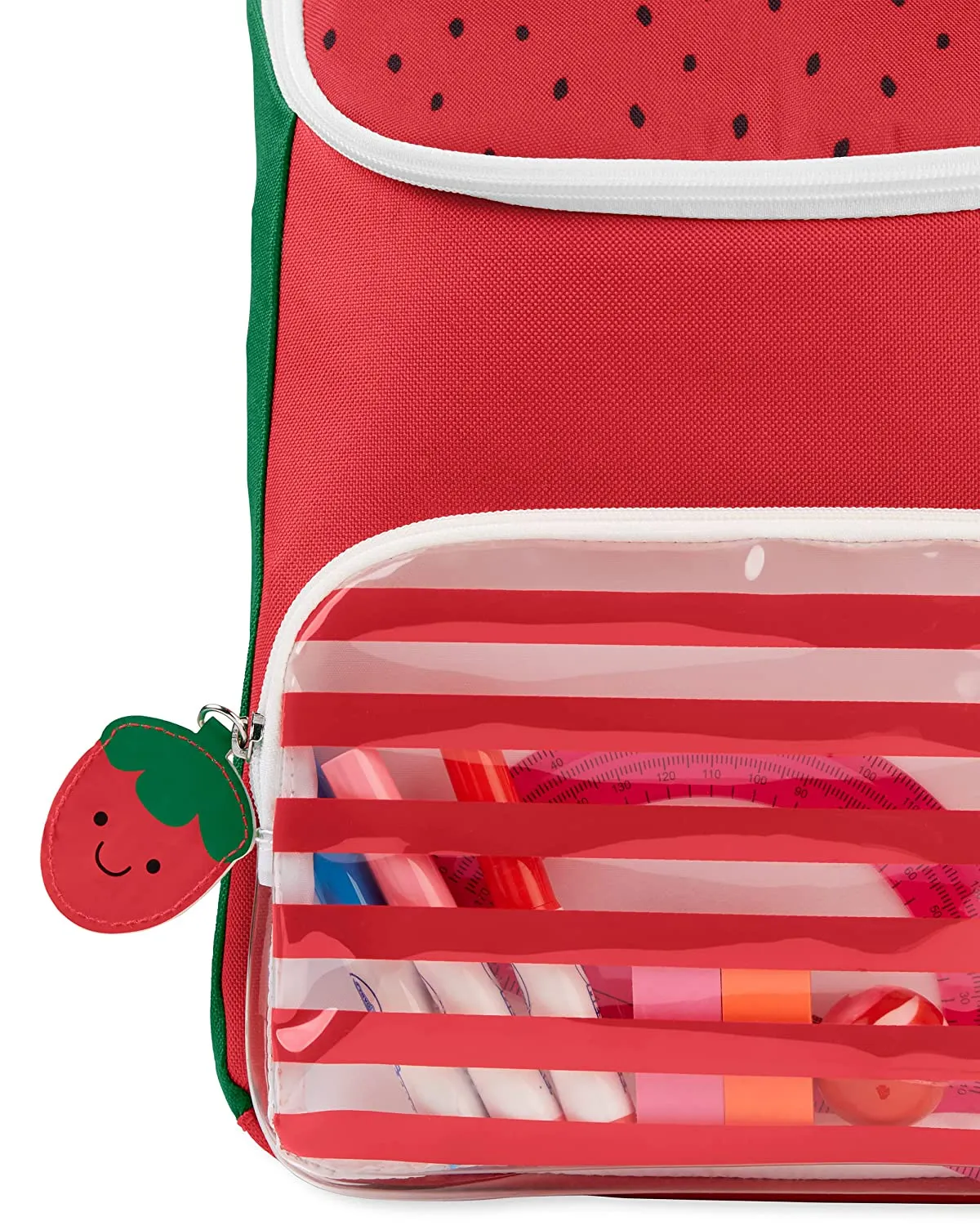 Skip Hop Back To School Spark Style Big Kid Backpack, Strawberry for Kids Ages 3-7 Years