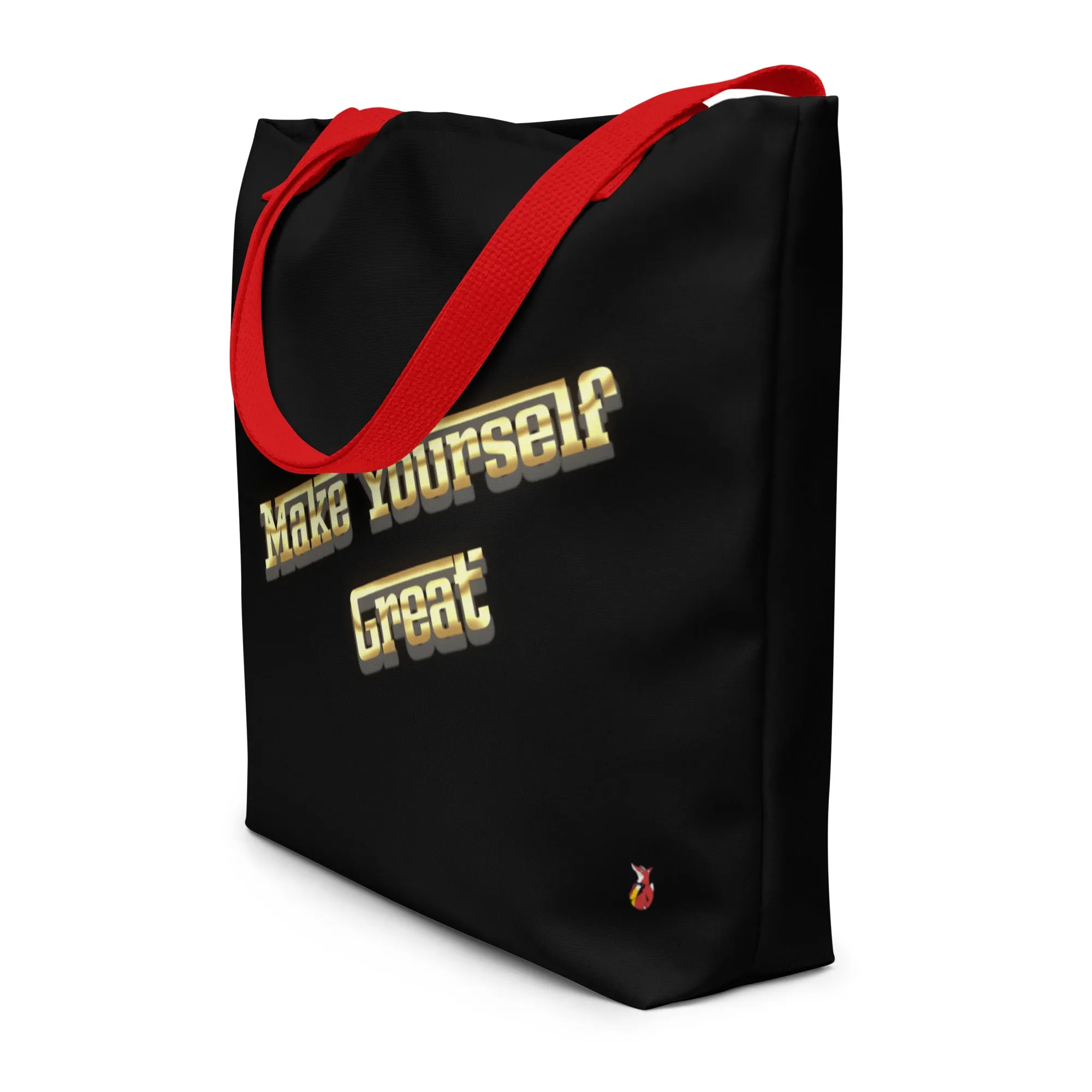 Snooty Fox Art Everyday Tote Bag - Make Yourself Great