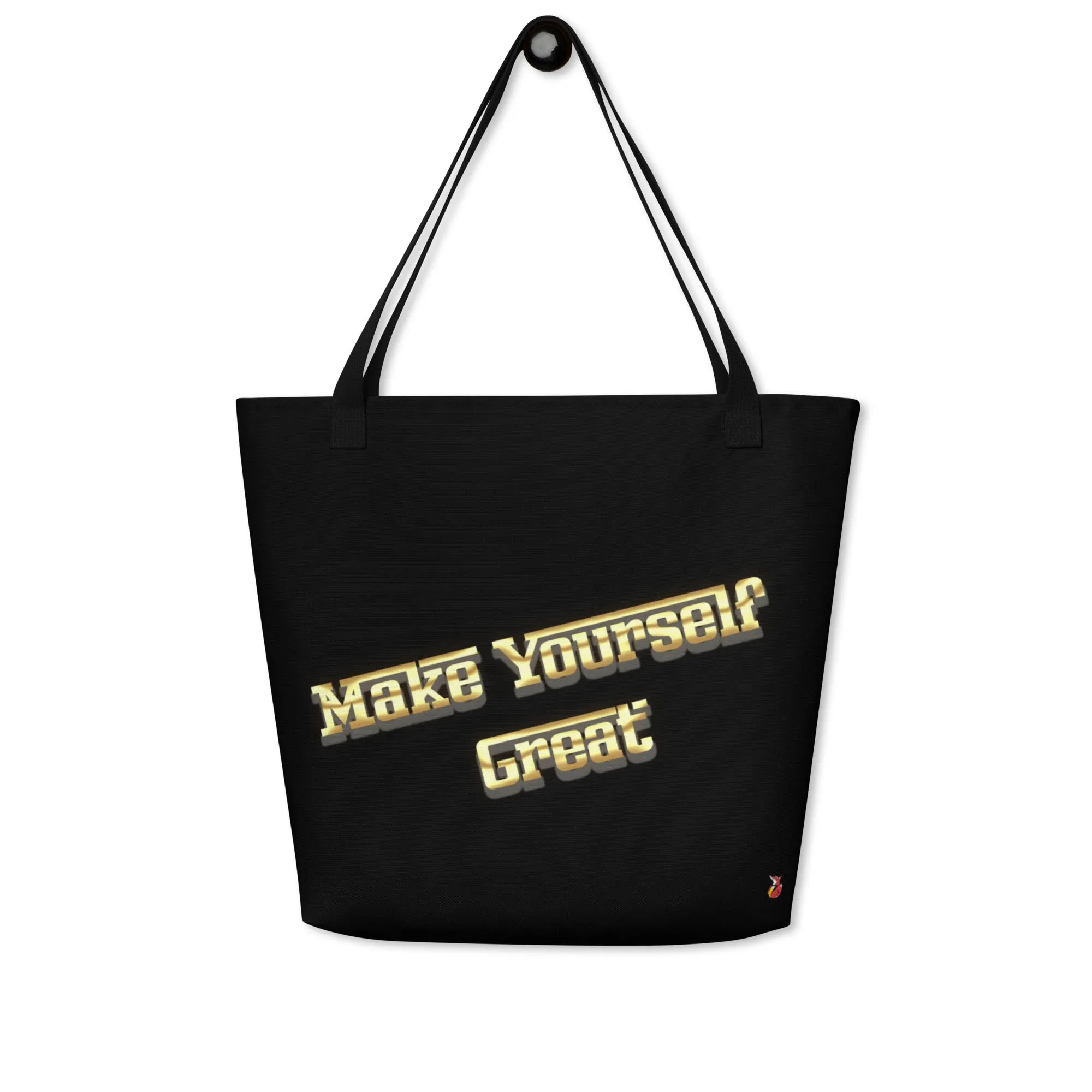 Snooty Fox Art Everyday Tote Bag - Make Yourself Great