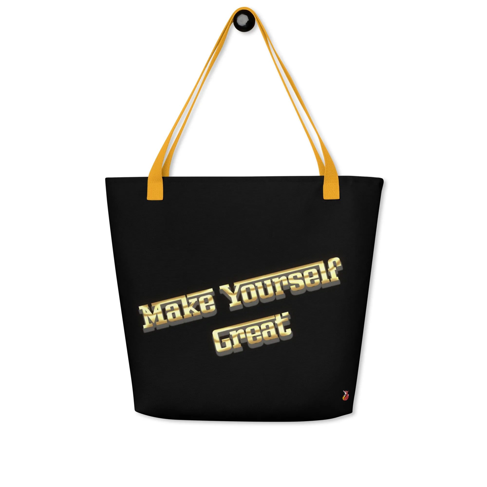 Snooty Fox Art Everyday Tote Bag - Make Yourself Great