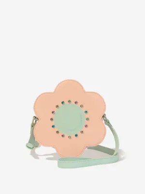 Stella McCartney Girls Flower Shoulder Bag in Pink (15cm)