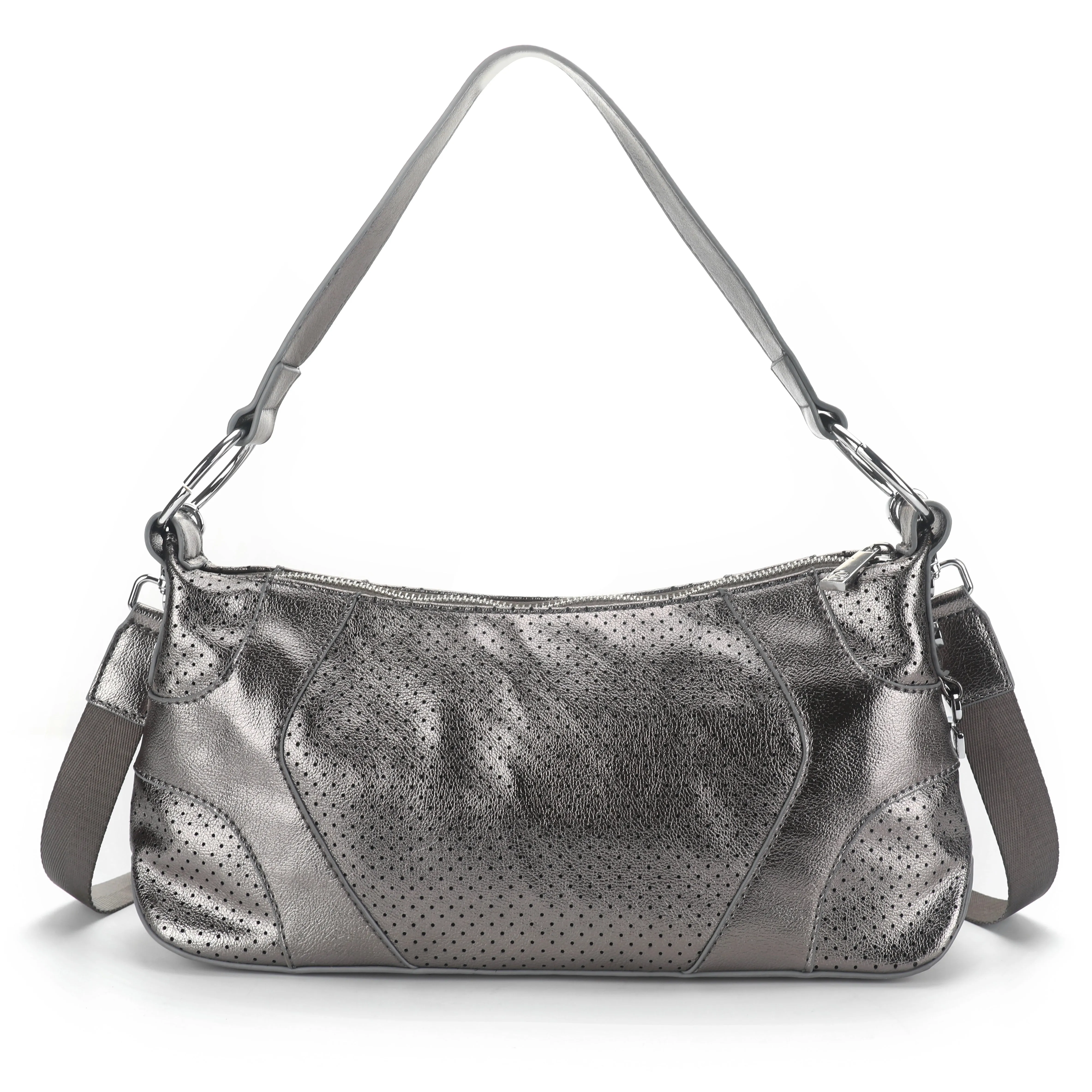 STELLA SHOULDER BAG - SILVER