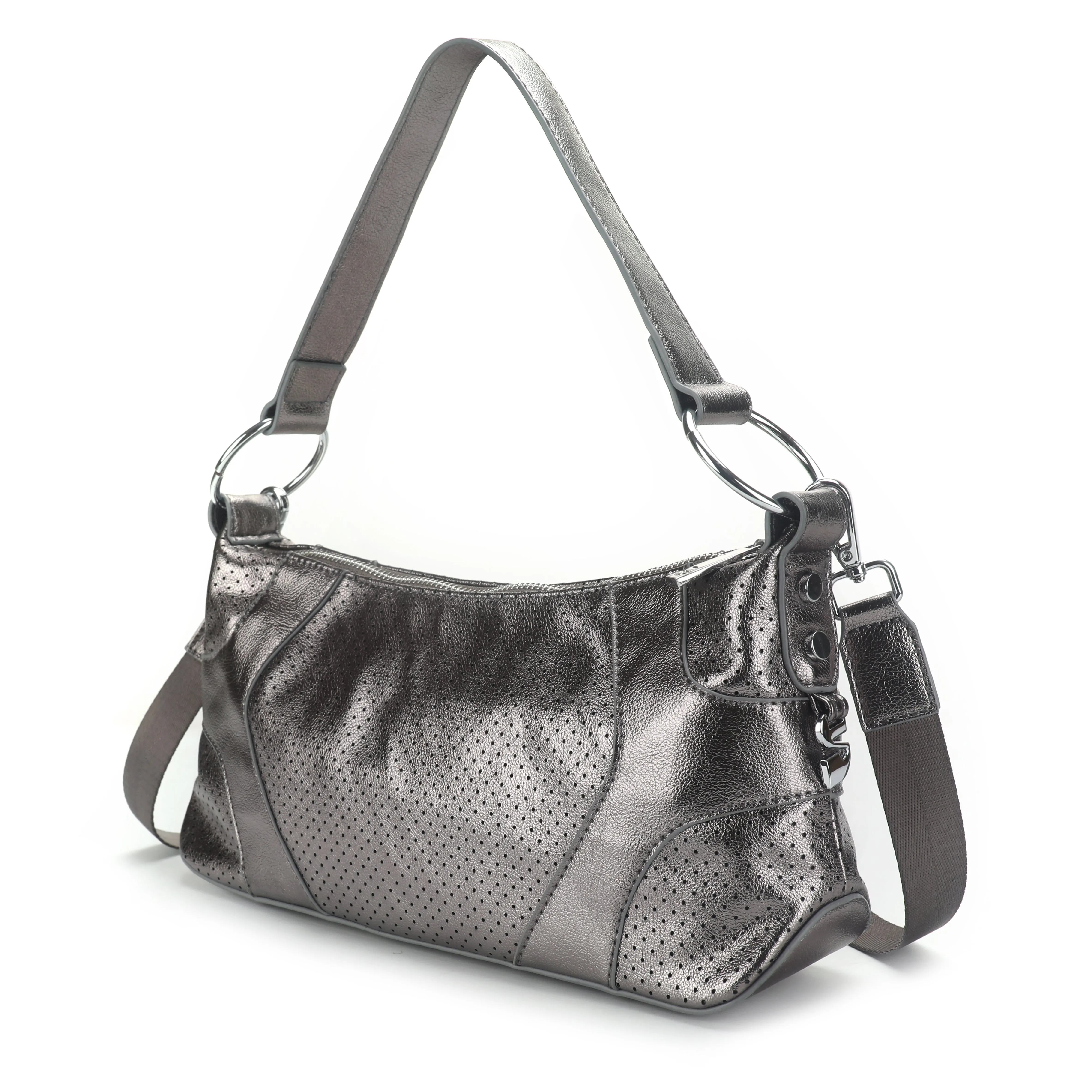 STELLA SHOULDER BAG - SILVER