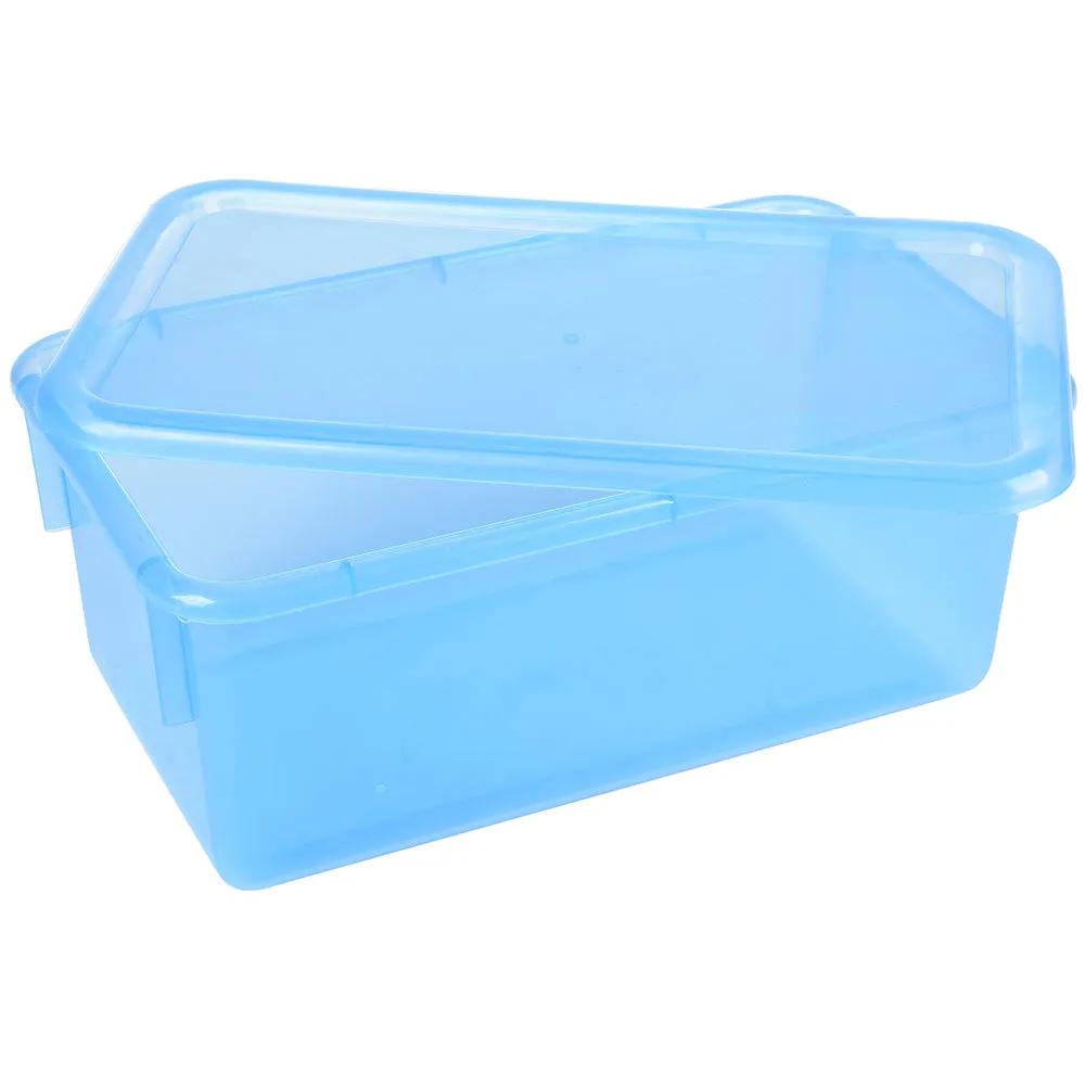 Stowaway Totes with Lids - Blueberry