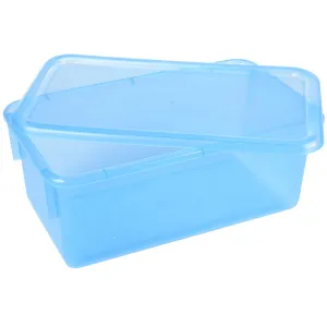 Stowaway Totes with Lids - Blueberry