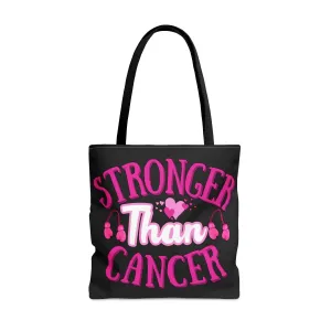 Stronger Than Cancer Tote Bag (AOP)