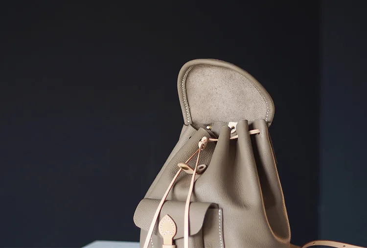 Stylish Women's Leather Mini Backpack Purse Soft Leather Backpacks