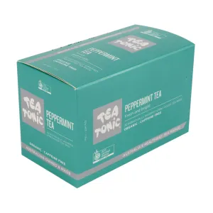 Tea Tonic Organic Peppermint Tea x 20 Tea Bags