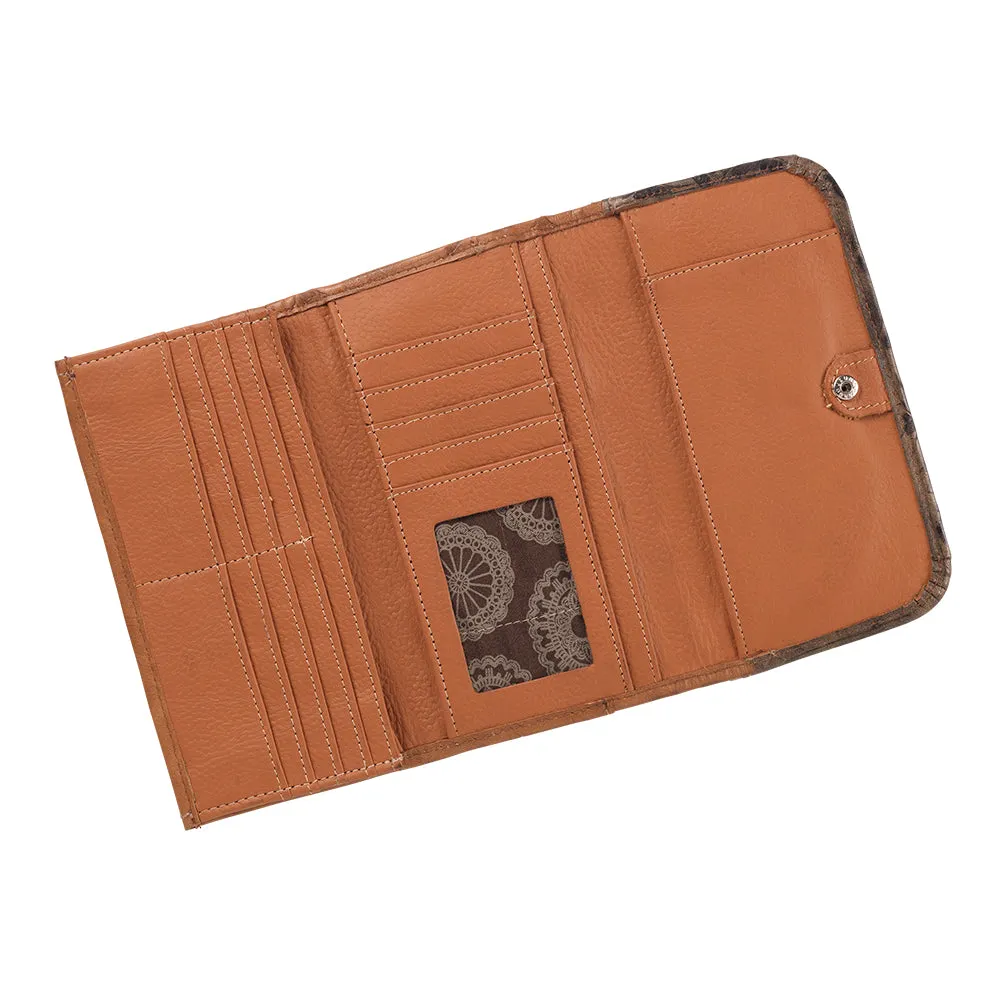 Texas Rose Ladies' Tri-Fold Wallet