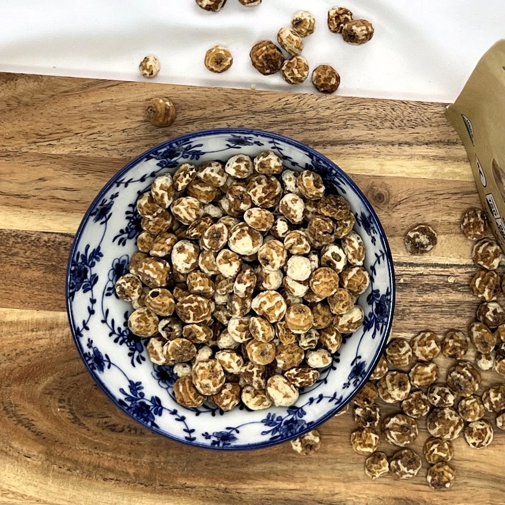 Tiger Nuts Supreme Peeled Tiger Nuts in 12 oz bags - 24 bags