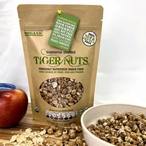 Tiger Nuts Supreme Peeled Tiger Nuts in 12 oz bags - 24 bags