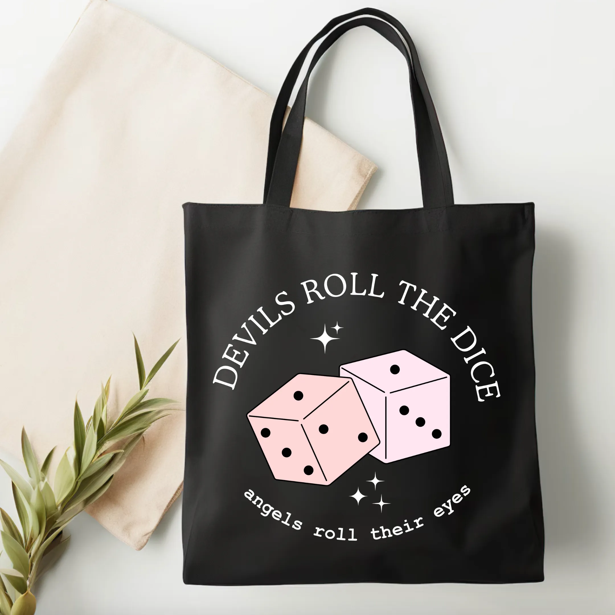 Tote Bag - Roll the Dice (2 colours options)