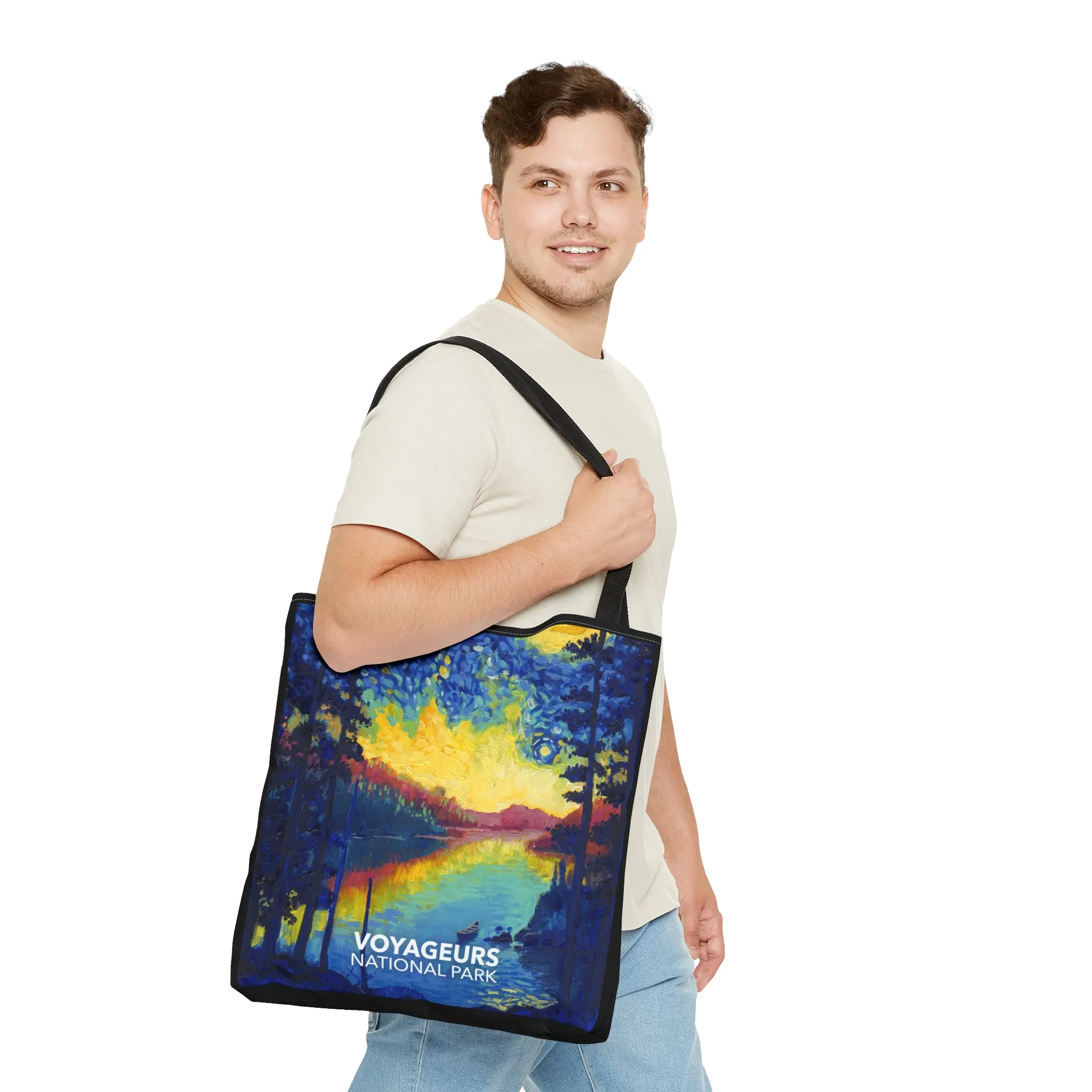 Voyageurs National Park Tote Bag - The Starry Night