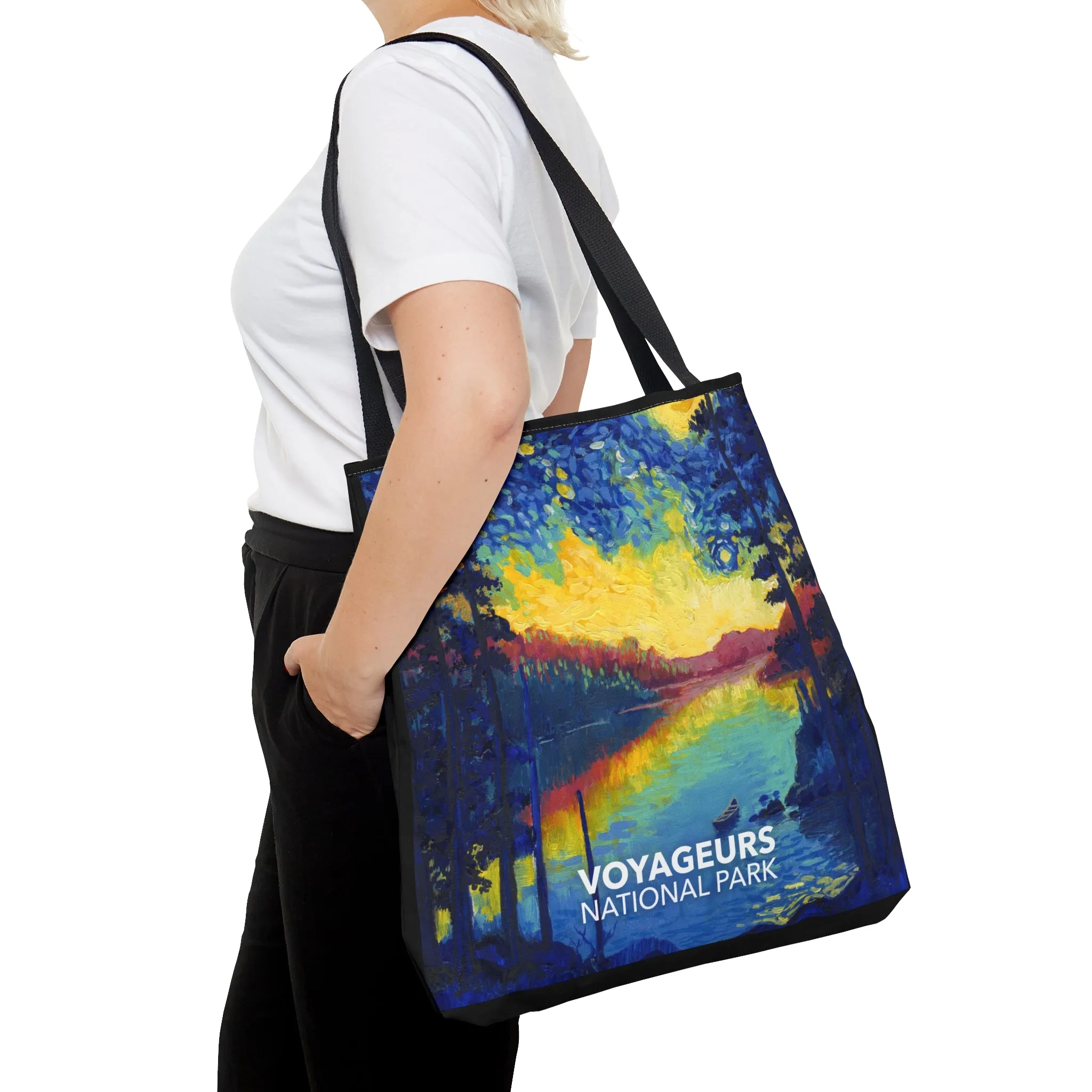 Voyageurs National Park Tote Bag - The Starry Night