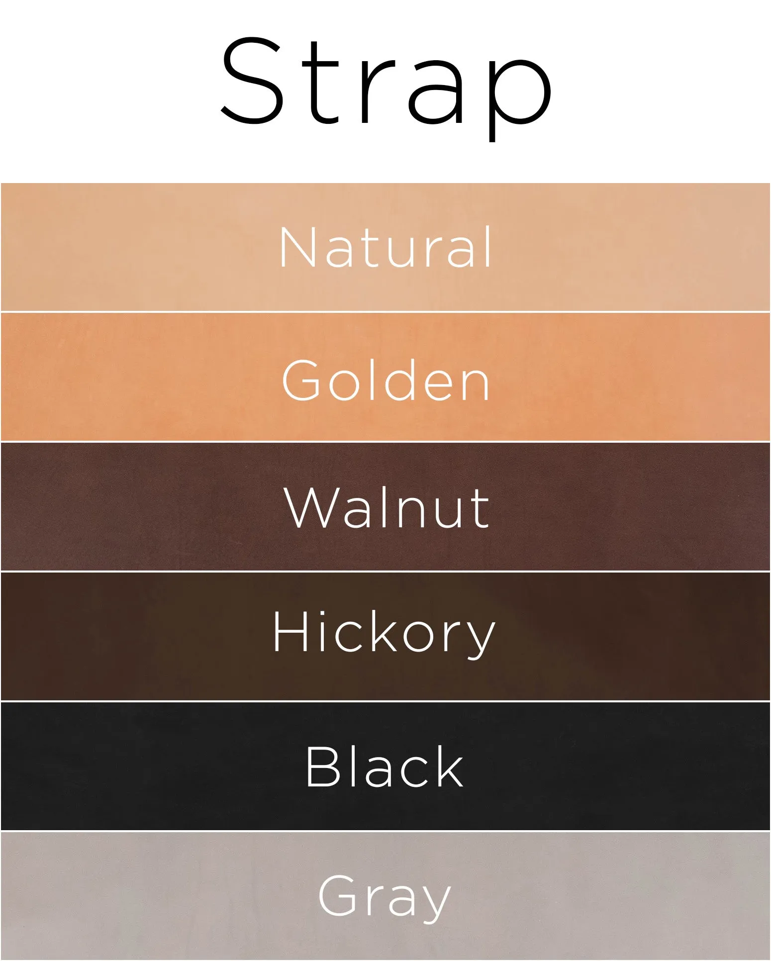 Walnut Tooling Strap